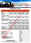 Payment schedule for undeveloped blocks (New booking) Payment schedule for undeveloped blocks (New booking) Gulberg Islamabad